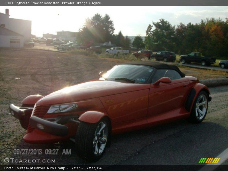 Prowler Orange / Agate 2001 Plymouth Prowler Roadster