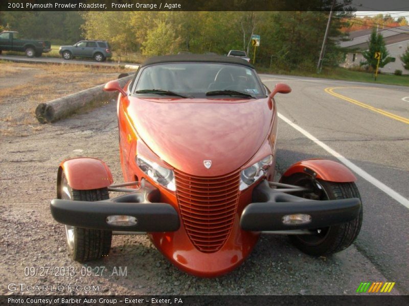 Prowler Orange / Agate 2001 Plymouth Prowler Roadster