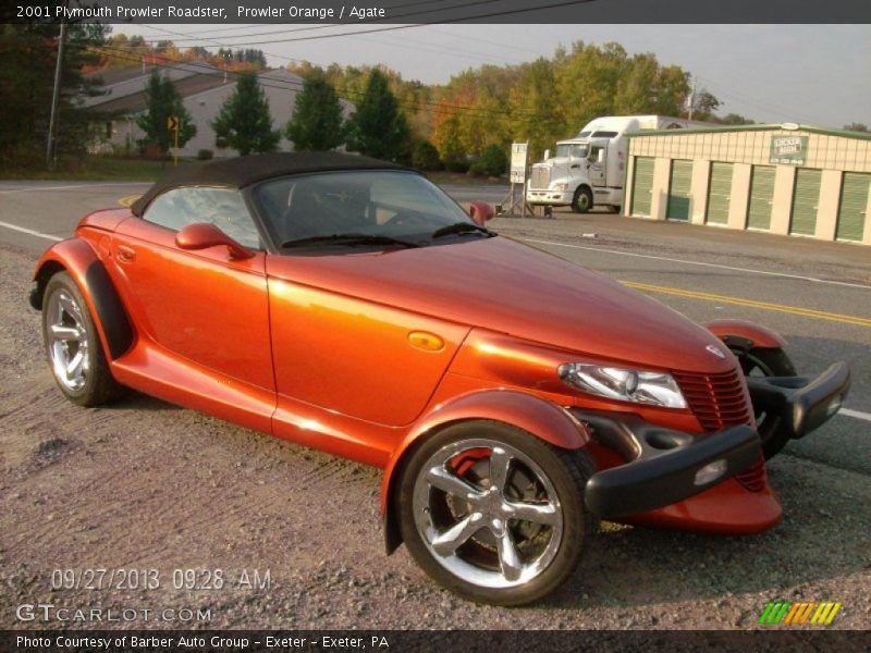 Prowler Orange / Agate 2001 Plymouth Prowler Roadster