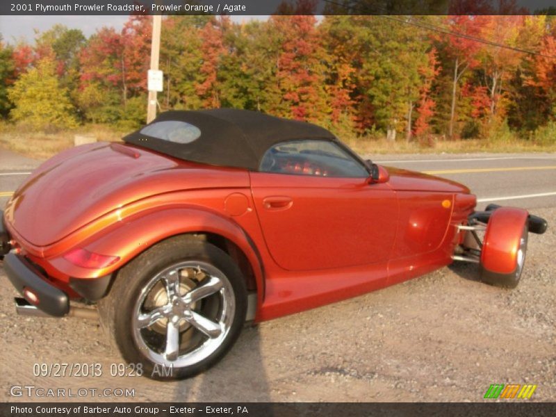 Prowler Orange / Agate 2001 Plymouth Prowler Roadster