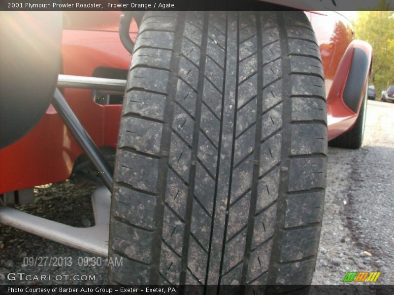 Prowler Orange / Agate 2001 Plymouth Prowler Roadster