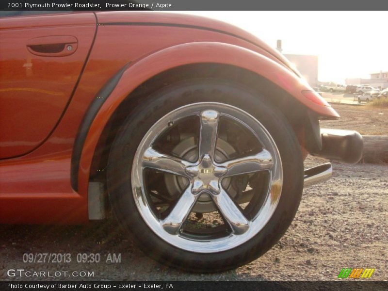 Prowler Orange / Agate 2001 Plymouth Prowler Roadster
