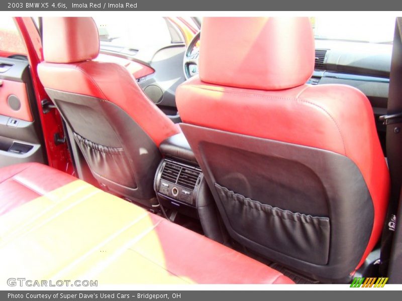 Imola Red / Imola Red 2003 BMW X5 4.6is