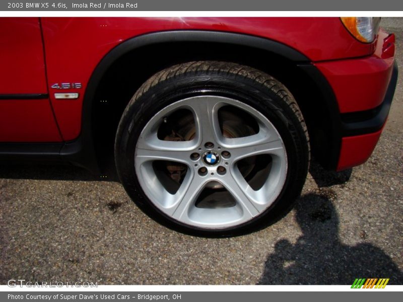 Imola Red / Imola Red 2003 BMW X5 4.6is