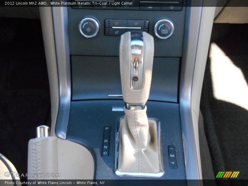 White Platinum Metallic Tri-Coat / Light Camel 2012 Lincoln MKZ AWD