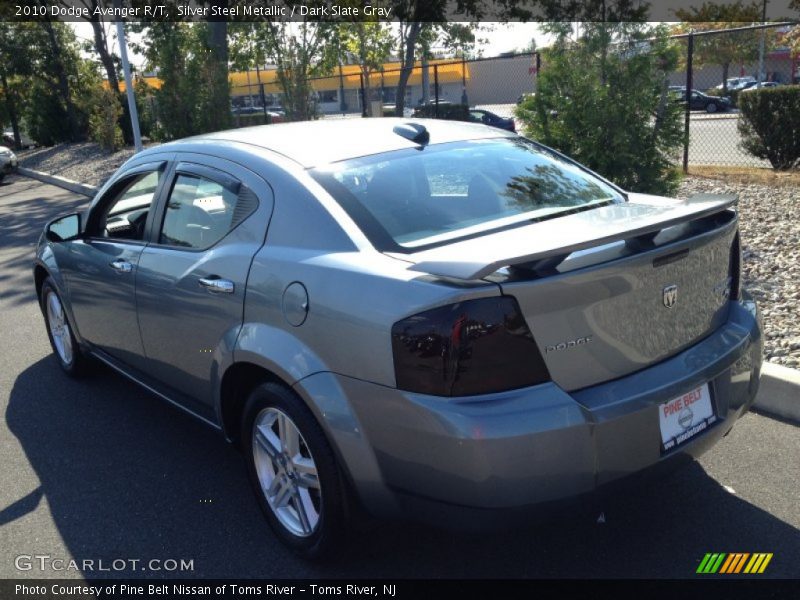 Silver Steel Metallic / Dark Slate Gray 2010 Dodge Avenger R/T