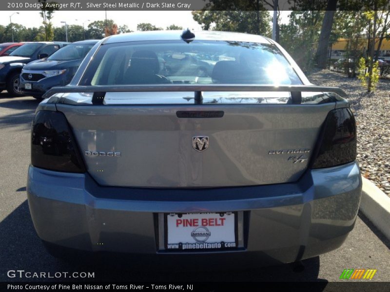 Silver Steel Metallic / Dark Slate Gray 2010 Dodge Avenger R/T