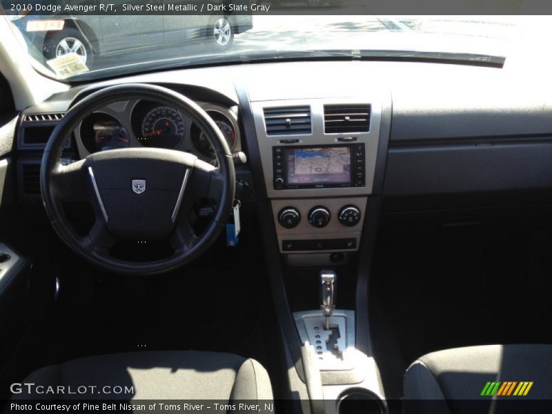 Silver Steel Metallic / Dark Slate Gray 2010 Dodge Avenger R/T