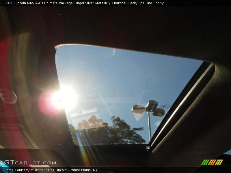 Ingot Silver Metallic / Charcoal Black/Fine Line Ebony 2010 Lincoln MKS AWD Ultimate Package
