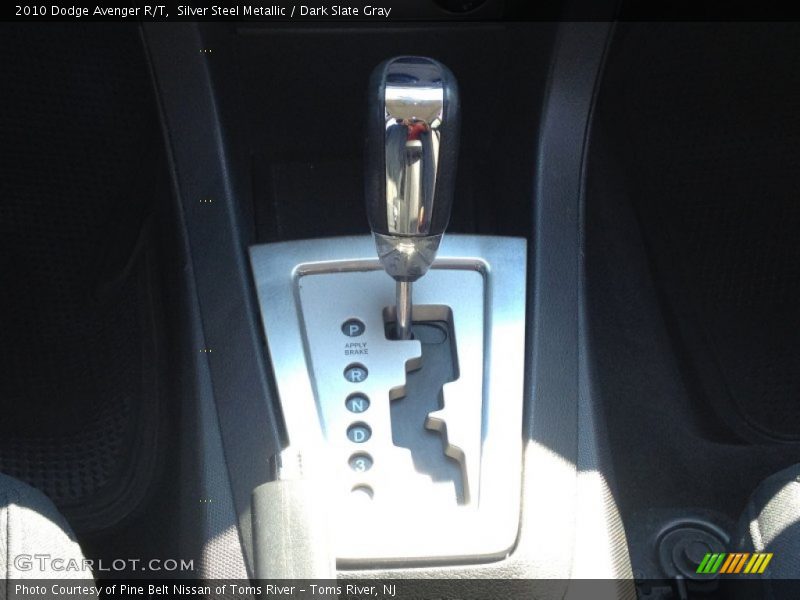 Silver Steel Metallic / Dark Slate Gray 2010 Dodge Avenger R/T