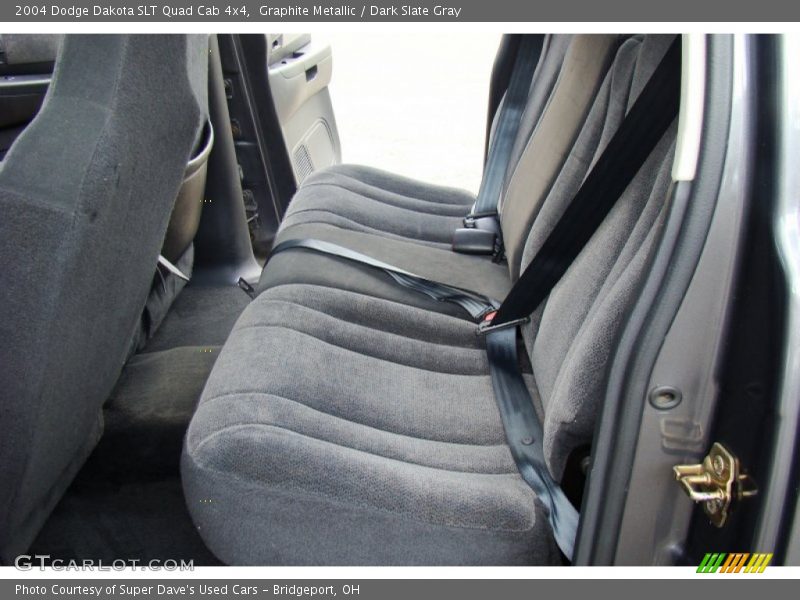 Graphite Metallic / Dark Slate Gray 2004 Dodge Dakota SLT Quad Cab 4x4