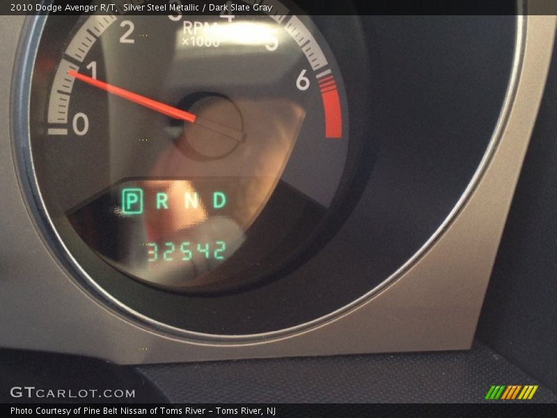 Silver Steel Metallic / Dark Slate Gray 2010 Dodge Avenger R/T