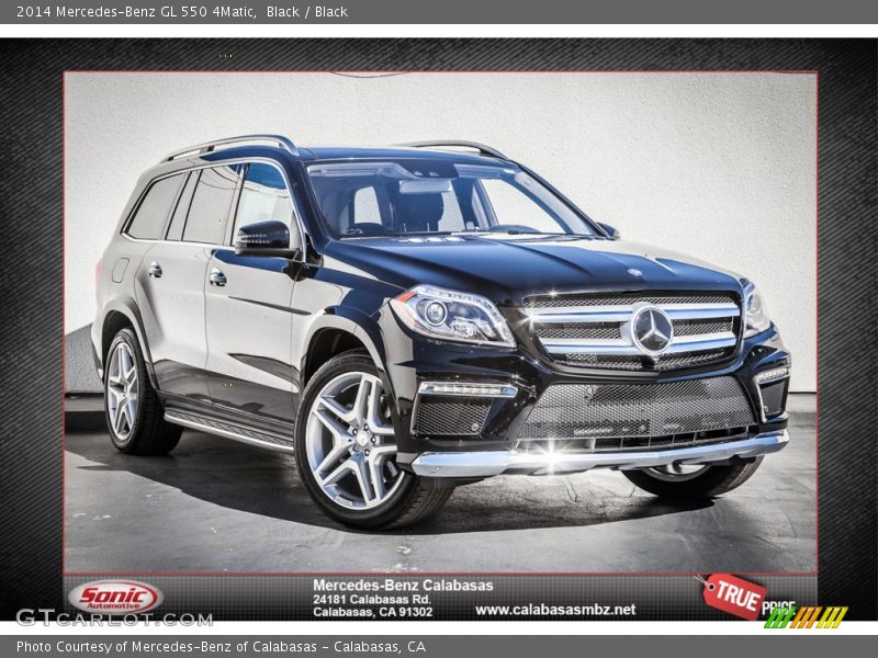 Black / Black 2014 Mercedes-Benz GL 550 4Matic