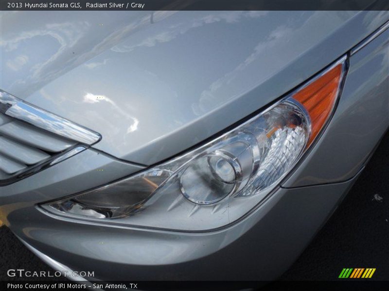 Radiant Silver / Gray 2013 Hyundai Sonata GLS