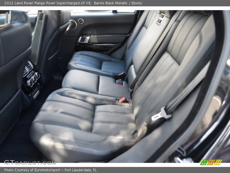 Barolo Black Metallic / Ebony 2013 Land Rover Range Rover Supercharged LR V8