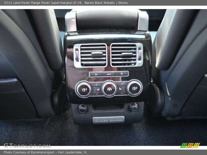 Controls of 2013 Range Rover Supercharged LR V8