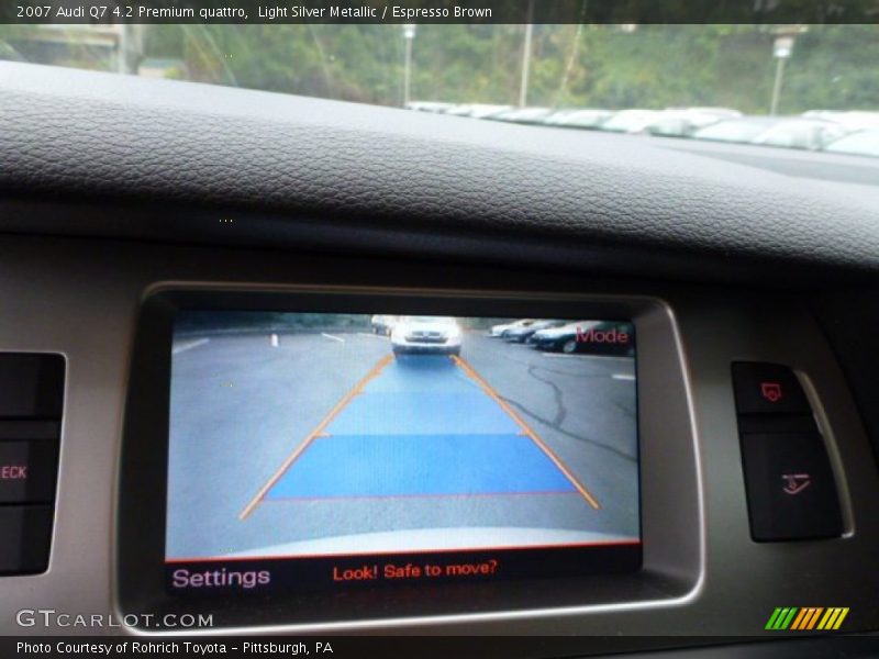 Light Silver Metallic / Espresso Brown 2007 Audi Q7 4.2 Premium quattro