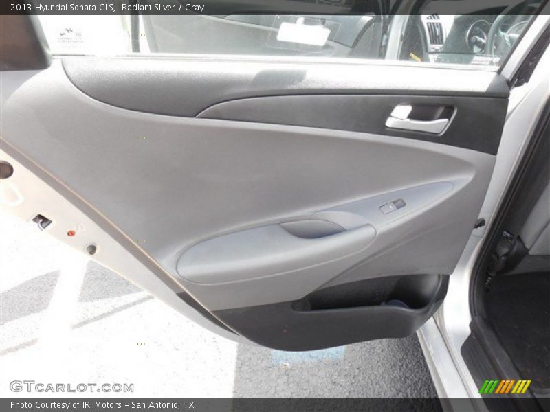 Radiant Silver / Gray 2013 Hyundai Sonata GLS
