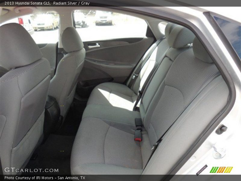 Radiant Silver / Gray 2013 Hyundai Sonata GLS