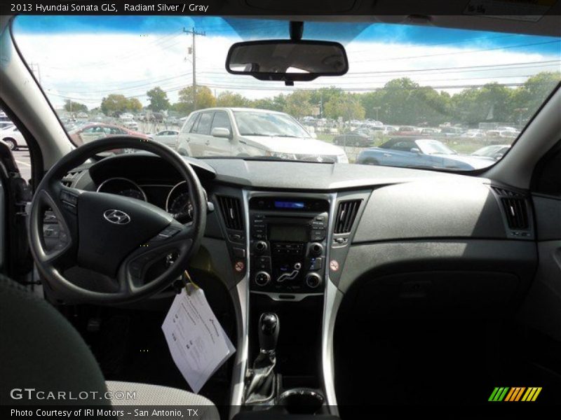 Radiant Silver / Gray 2013 Hyundai Sonata GLS