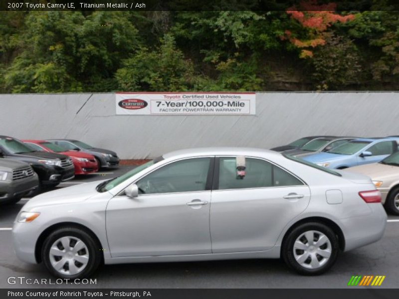 Titanium Metallic / Ash 2007 Toyota Camry LE