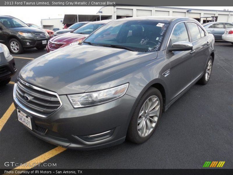 Sterling Gray Metallic / Charcoal Black 2013 Ford Taurus Limited