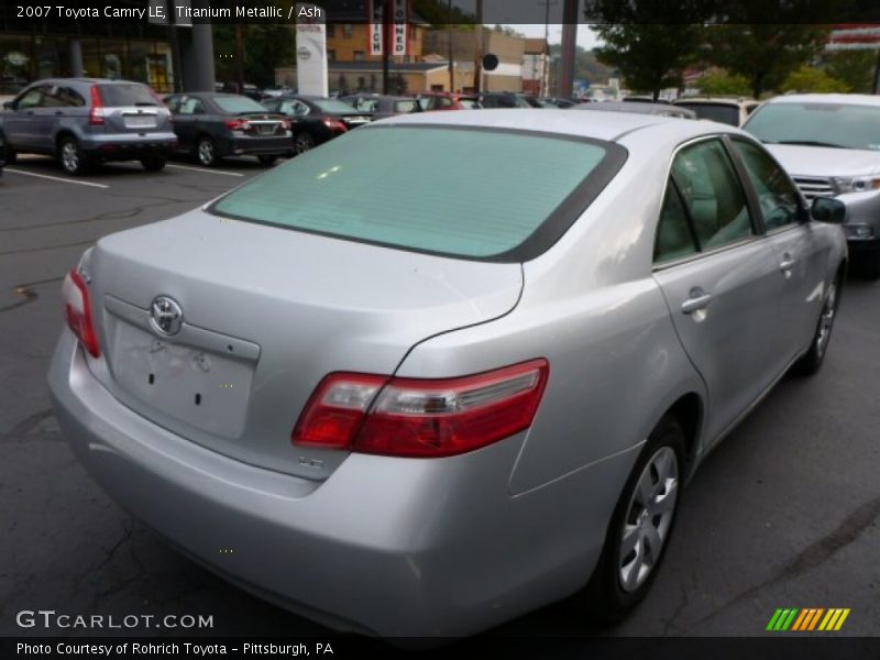 Titanium Metallic / Ash 2007 Toyota Camry LE