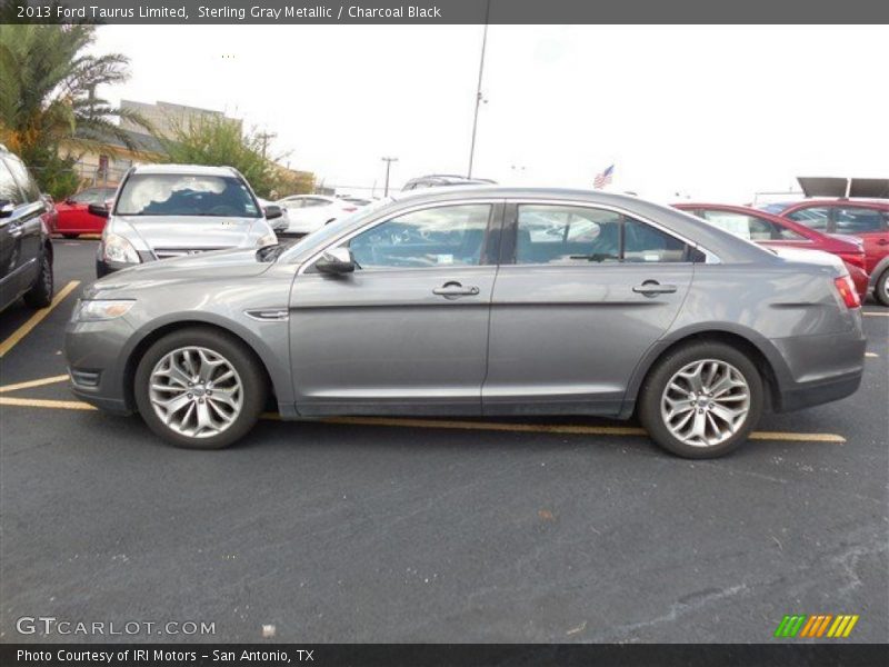 Sterling Gray Metallic / Charcoal Black 2013 Ford Taurus Limited