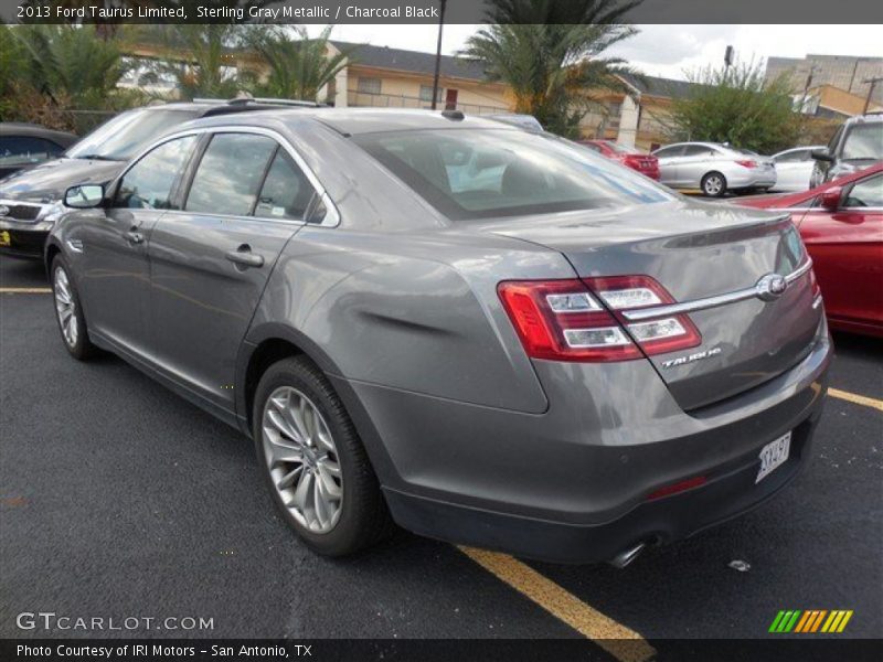 Sterling Gray Metallic / Charcoal Black 2013 Ford Taurus Limited
