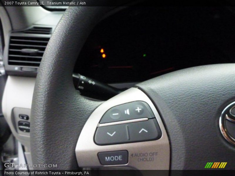 Titanium Metallic / Ash 2007 Toyota Camry LE