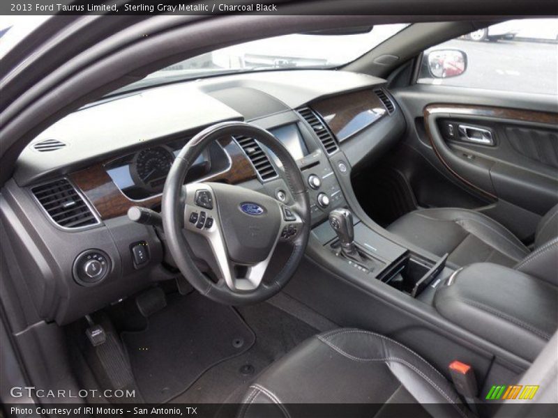 Sterling Gray Metallic / Charcoal Black 2013 Ford Taurus Limited