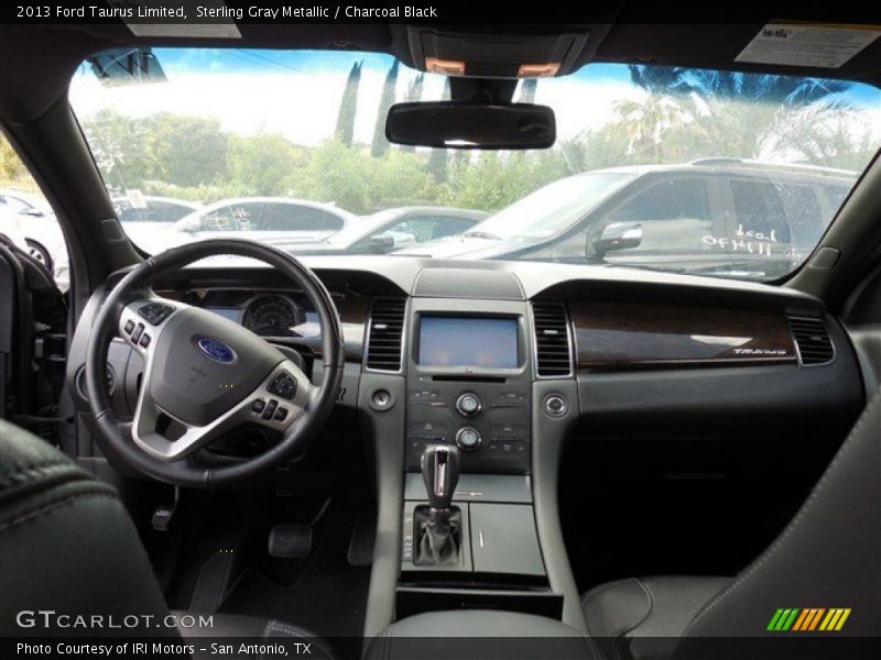 Sterling Gray Metallic / Charcoal Black 2013 Ford Taurus Limited