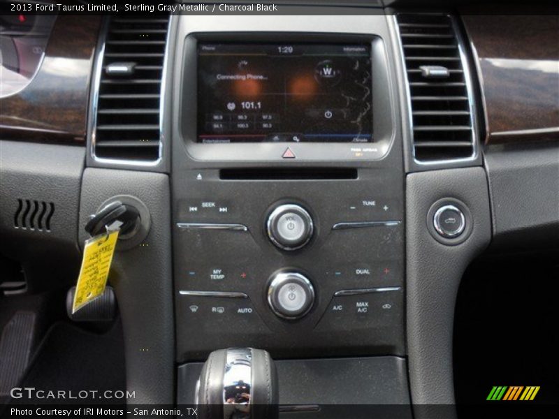 Sterling Gray Metallic / Charcoal Black 2013 Ford Taurus Limited