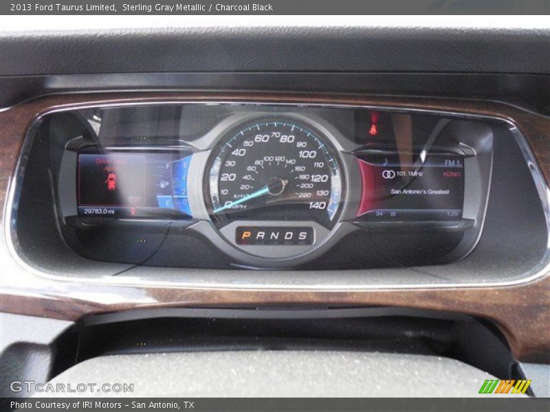 Sterling Gray Metallic / Charcoal Black 2013 Ford Taurus Limited