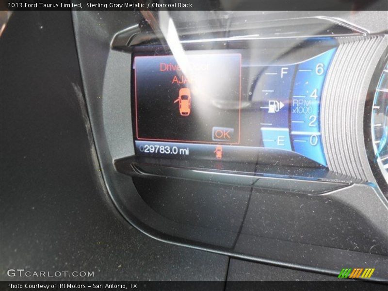 Sterling Gray Metallic / Charcoal Black 2013 Ford Taurus Limited