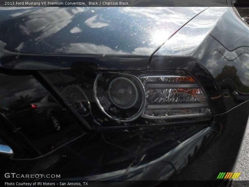 Black / Charcoal Black 2013 Ford Mustang V6 Premium Convertible