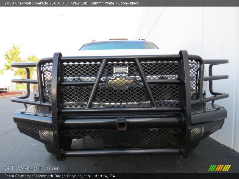 Summit White / Ebony Black 2008 Chevrolet Silverado 2500HD LT Crew Cab
