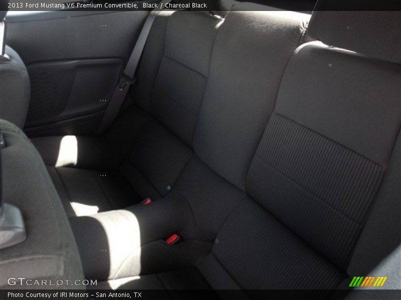 Black / Charcoal Black 2013 Ford Mustang V6 Premium Convertible