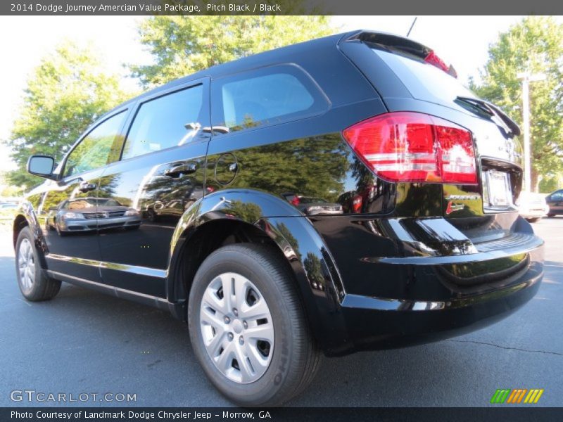 Pitch Black / Black 2014 Dodge Journey Amercian Value Package