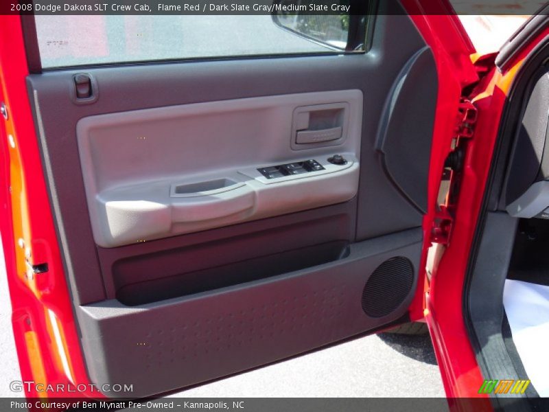 Flame Red / Dark Slate Gray/Medium Slate Gray 2008 Dodge Dakota SLT Crew Cab