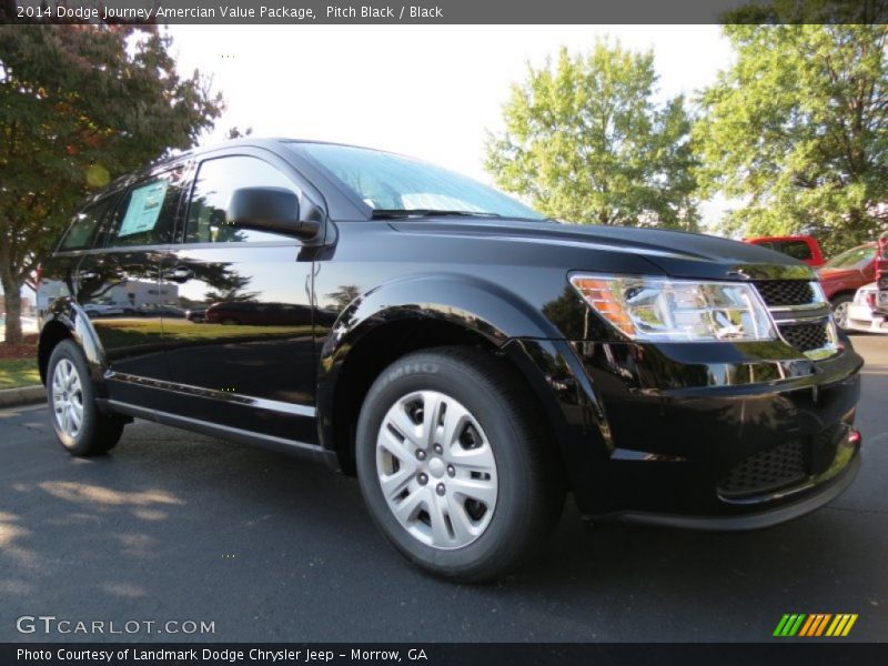 Pitch Black / Black 2014 Dodge Journey Amercian Value Package