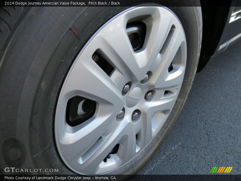 Pitch Black / Black 2014 Dodge Journey Amercian Value Package