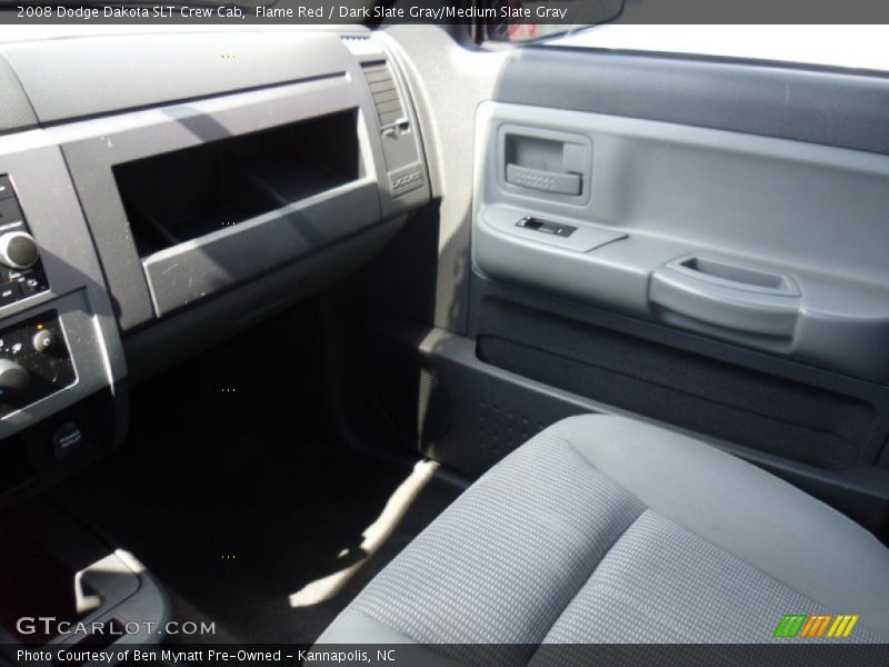 Flame Red / Dark Slate Gray/Medium Slate Gray 2008 Dodge Dakota SLT Crew Cab