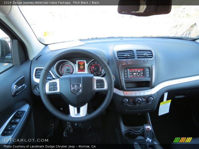 Pitch Black / Black 2014 Dodge Journey Amercian Value Package