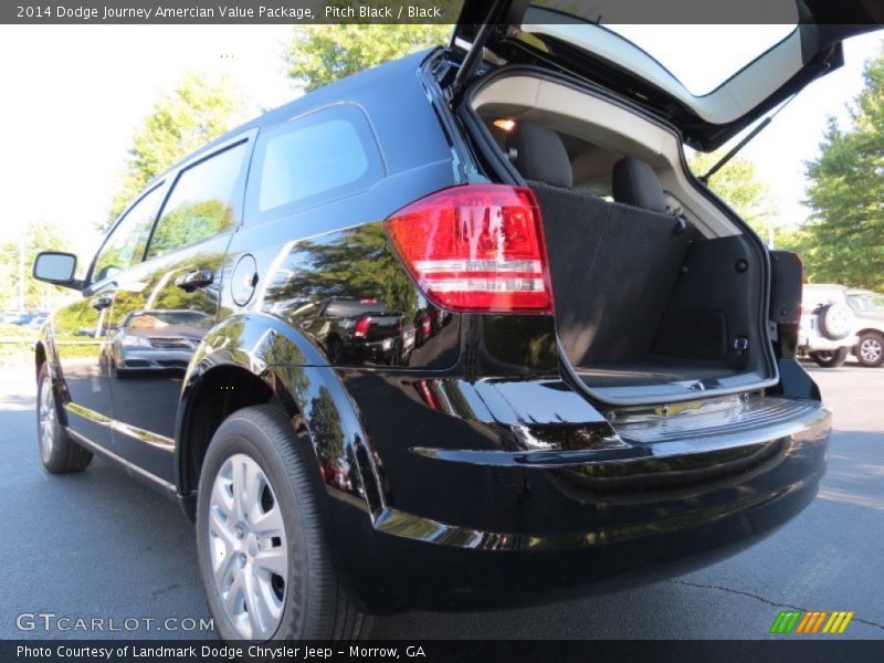 Pitch Black / Black 2014 Dodge Journey Amercian Value Package