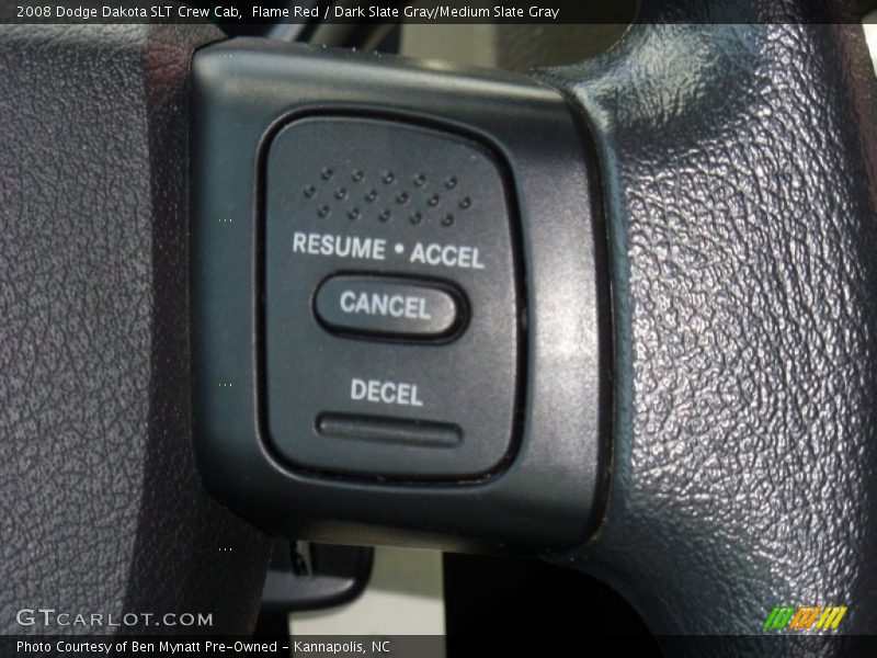 Flame Red / Dark Slate Gray/Medium Slate Gray 2008 Dodge Dakota SLT Crew Cab