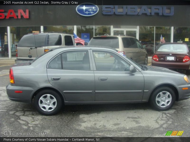 Stormy Gray / Gray 2005 Hyundai Accent GLS Sedan
