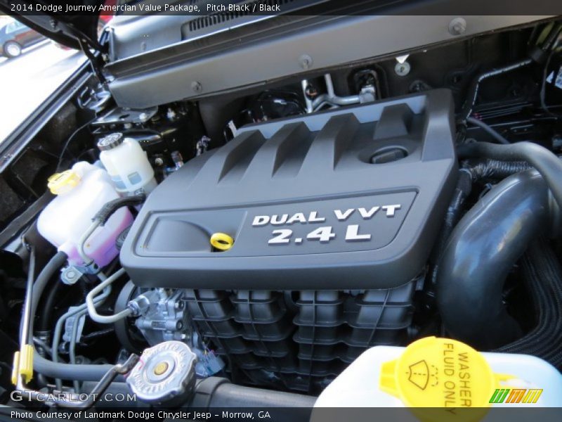 Pitch Black / Black 2014 Dodge Journey Amercian Value Package