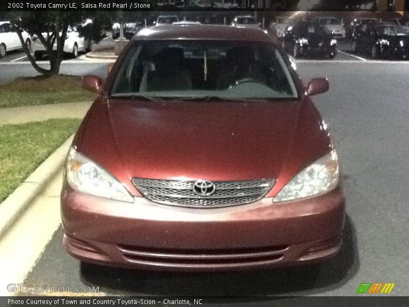 Salsa Red Pearl / Stone 2002 Toyota Camry LE