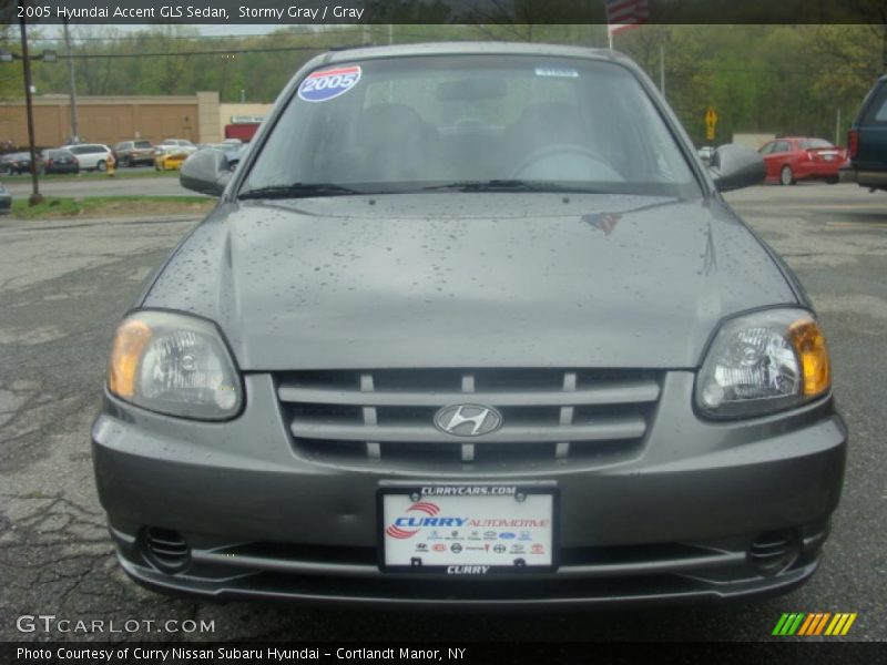 Stormy Gray / Gray 2005 Hyundai Accent GLS Sedan